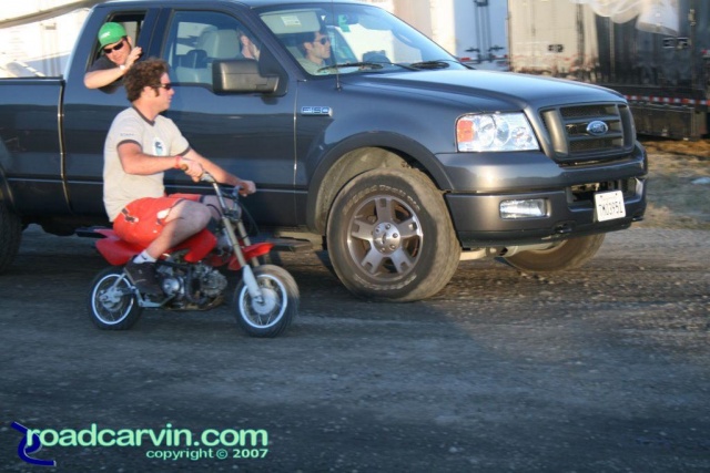 Mini-racers flat trackin' on minibikes (minibike hooligans img_4950.jpg)